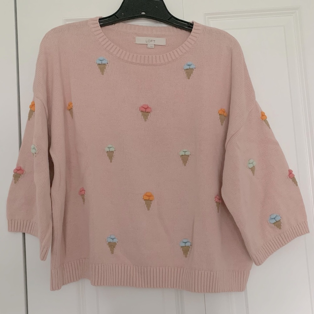 Loft Ice Cream Cone sweater